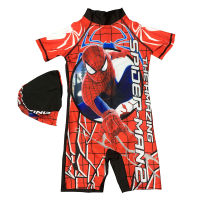 Boy Suit Swimsuit 2021 Children Short Sleeve Swimming Suit 2-9 Year Kid Cartoon Swimwear Beachwear Baby Bathing Suit