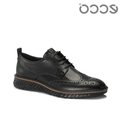 ECCO /2019 Mens Shoe Leather Carved Brock Casual Shoes