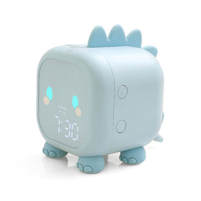 Kids Alarm Clock Cute Dinosaur Digital Alarm Clock Kid Bedside Clock ChildrenS Sleep Trainier Wake Up Night Light Desktop Decor