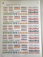สติ๊กเกอร์แป๊ะรถบังคับก่อสร้าง ISUZU FYH360 STICKER 1-14