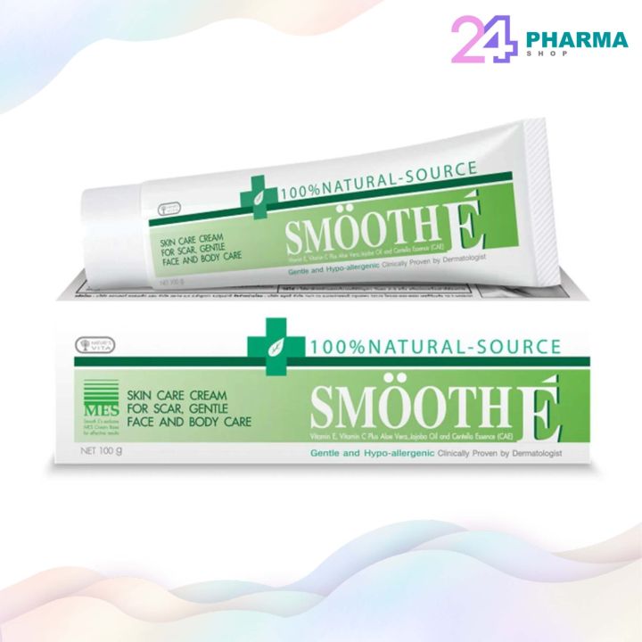 smooth-e-cream-สมูทอีครีม-ลดริ้วรอย-รอยแผลเป็น-จุดด่างดำ-100-40-15กรัม