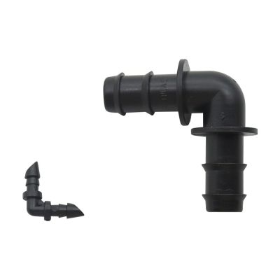 ；【‘； 4Mm, 12.5Mm Barbed Elbow Connector Hose Quick Connectors Industrial Ventilation Plumbing Pipe Fittings 20 Pcs