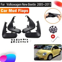 ✈แผ่นบังโคลน4ชิ้นสำหรับรถ Beetle 2005 2011 2008บังโคลนอุปกรณ์เสริมด้านหลัง