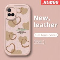 JIUMOO เคสสำหรับ Vivo Y21เคสกันกระแทก2021 Y21s Y21e Y21a Y33t Y33s T1x 4G ลายกระแสแฟชั่นสวยงามเคสซิลิกาเจลบางนุ่มหนังบางๆปกป้องเลนส์จากเคสตก