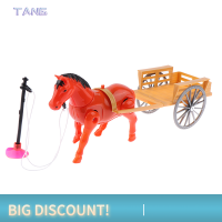 ?【Lowest price】TANG ของเล่นม้าไฟฟ้าใช้ดึงรถลากวิ่งและเดินได้เป็นของขวัญสำหรับเด็ก