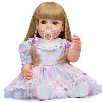 Dropshipping 55cm Reborn Baby Dolls Action Figure Educational Toy Funny Party Supply &amp; Gift