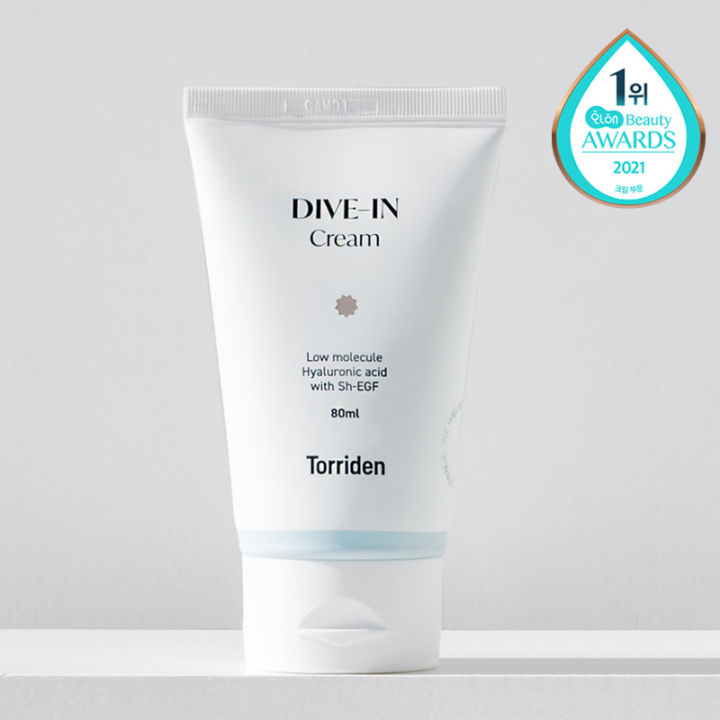 Torriden Dive-In Cream 80ml K beauty moisturizer for skin  Lazada 