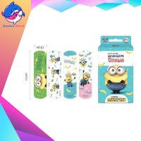 SOS PLUS MINIONS P1 พลาสเตอร์ปิดแผล ลายมินเนี่ยน (1กล่อง/8ชิ้น)