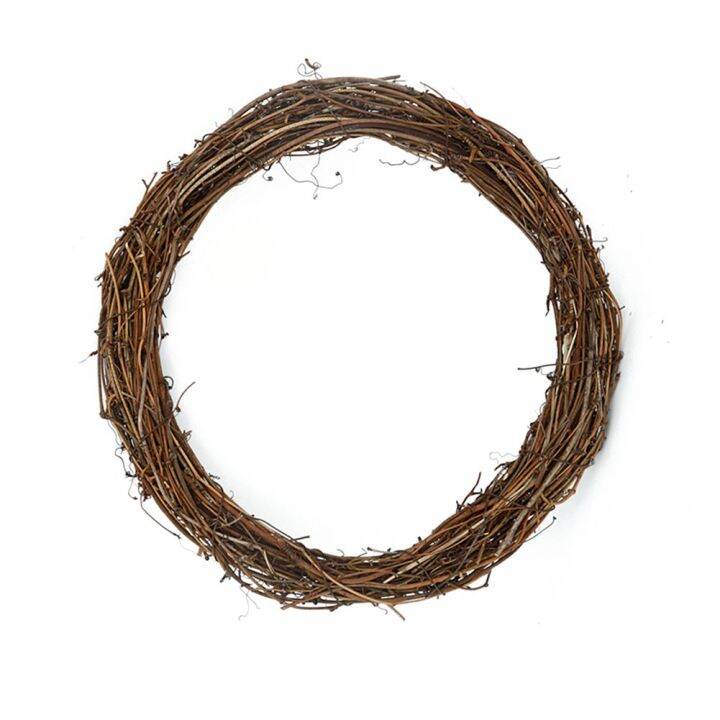 10cm Christmas Rattan Christmas Decorations High Quality Rattan Circle 