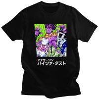 ฤดูร้อนใหม่ Jojo ผจญภัยที่แปลกประหลาดเสื้อยืดสำหรับผู้ชายแขนสั้น Jotaro Kujo มังงะเสื้อยืดกราฟิกผ้าฝ้ายฮาราจูกุสบายๆ Tee ผู้ชายที่มีคุณภาพดีเสื้อยืด