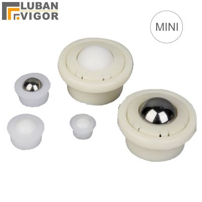 Miniature nylon universal ball bearing wheel NL-8H Engineering Plastics Acid alkali resistance Anti-corrosion Transfer ball Furniture Protectors  Repl