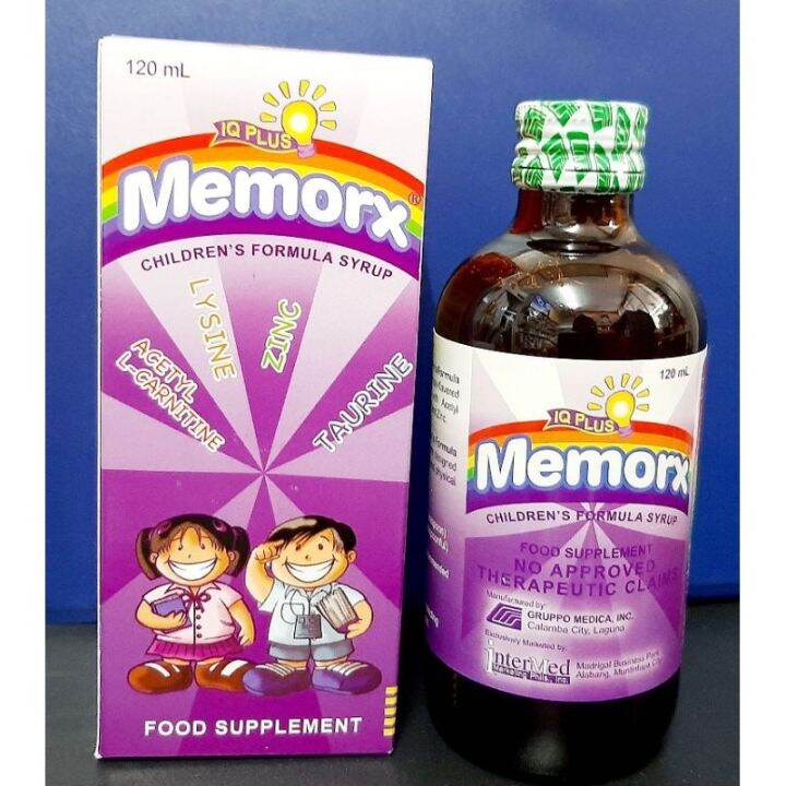 MemorX IQ plus Syrup 120mL 240mL | Lazada PH