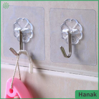 Hanak ตัวดูดจุกดูดใสแข็งแรงสำหรับห้องครัวห้องน้ำแขวนในที่แขวนติดผนัง