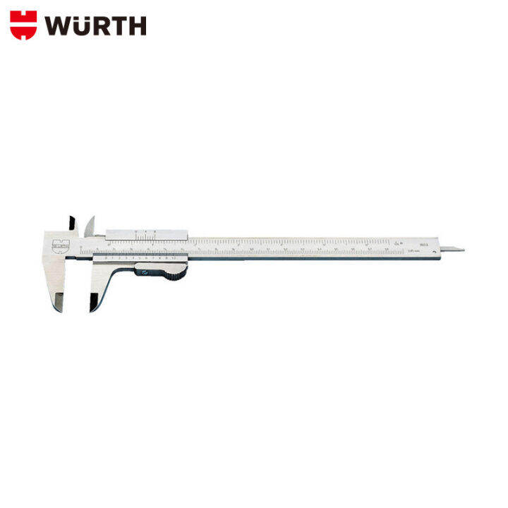 Wurth vernier caliper with torque fixing industrial stainless steel
