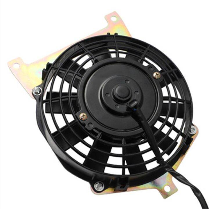 Radiator Cooling Fan Fits For Yamaha Grizzly 660 YFM660F 4X4 2002 2003