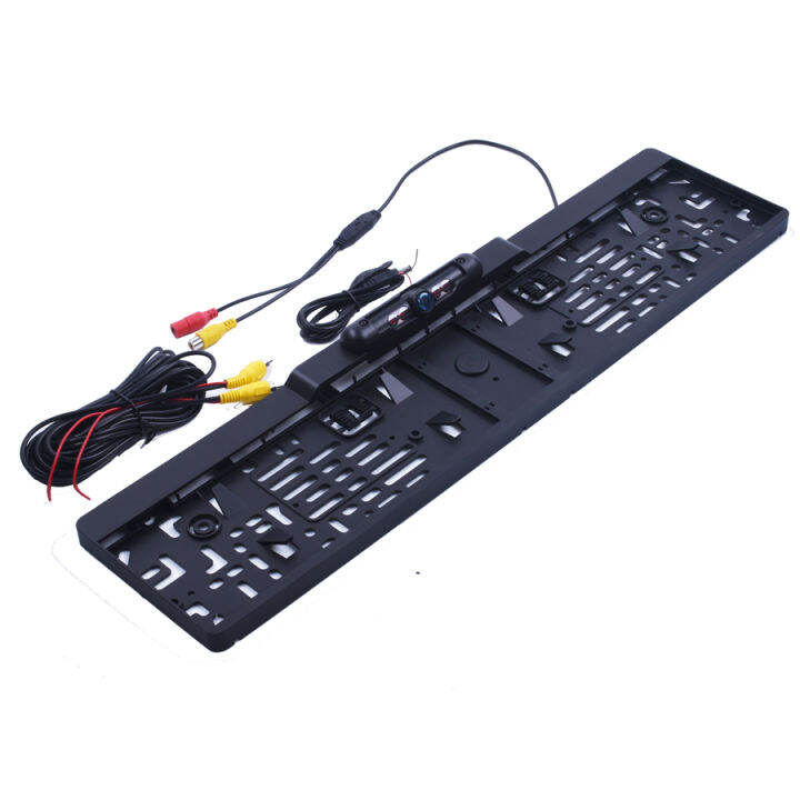 auto-parktronic-eu-กรอบป้ายทะเบียนรถกล้องมองหลัง-hd-night-vision-กล้องมองหลังกล้องด้านหลังย้อนกลับพร้อมไฟ-ir-4ดวง