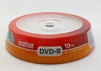 imation DVD-R 16X 4.7GB 120 Min with jewel Case 10 แผ่น (Pack1)