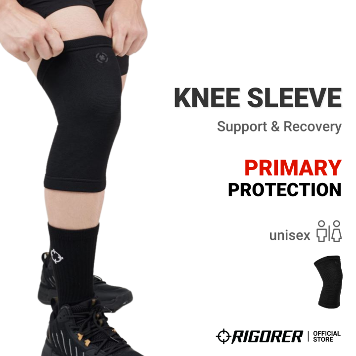 Rigorer Knee Sleeve [KS202] - Guard Brace Protective Pad Wrap Sports ...