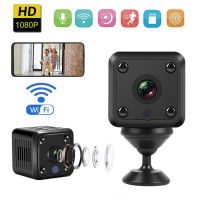 X6 Mini WiFi IP Camera HD 1080P Wireless Security Surveillance Micro Cam Night Vision Smart Home Sports Monitor Built-in Battery Household Security Sy