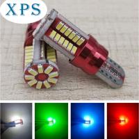 Xps ไฟจอดรถ57 Smd T10หลอดไฟ LED 12V ไฟในสวนไฟเบรกสว่างมากสำหรับรถจักรยานยนต์/รถยนต์สว่างมากโคมไฟอัตโนมัติเหลืองขาวฟ้าน้ำแข็งสีเขียว W16W 1ชิ้น