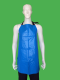 ผ้ากันเปื้อนกันน้ำ กันเปื้อน PVC สีฟ้า-ชมพู P/N 8881214