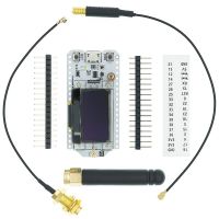 SX1276 SX1278 ESP32 LoRa 868MHz / 915MHz / 433MHz 0.96 นิ้วจอแสดงผล OLED สีน้ําเงินที่รองรับ Bluetooth WIFI Kit 32 บอร์ดพัฒนา