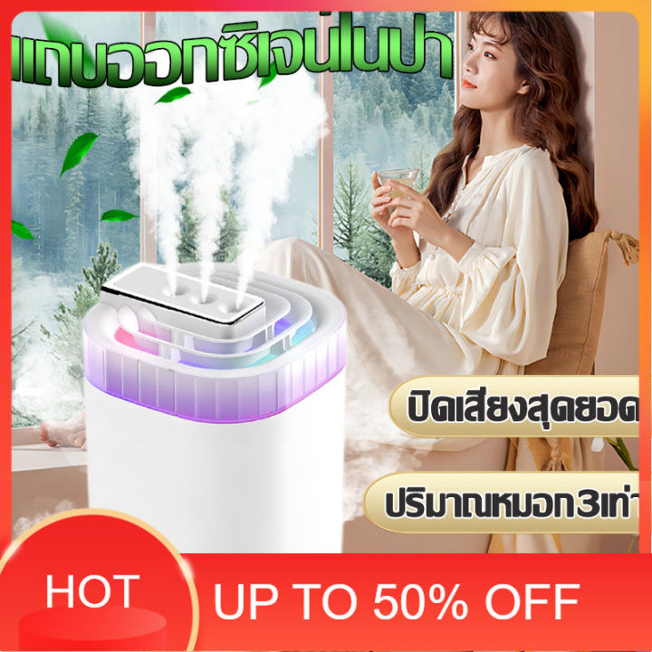 บ้านควันหอม-เครื่องพ่นไอน้ำ-เครื่องพ่น-aroma-ความจุขนาดใหญ่-3000ml-humidifier-เครื่องพ่นอโรม่า-เครื่องทำให้ชื้น-ไฟบรรยากาศ-7-สี-เครื่องพ่นไอนำ-เครื่องทำความชื้น-บ้านหอม-สดชื่น