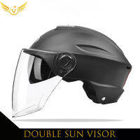 V Helmet ฤดูร้อน Vespa Chopper รถจักรยานยนต์หมวกกันน็อกความปลอดภัยน้ำตก Soman Urban บทความผู้หญิงผู้ชาย Moto Equipment