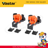 Vastar 2 ชิ้นงานไม้คลิปมุมขวาผู้ให้บริการ 90 องศาตัวจับเข้ามุมแก้ไขคลิปกรอบรูปตัวจับยึดมุมงานไม้มือซ่อมเฟอร์นิเจอร์ไม้หน้ากากDIY