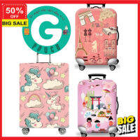 suitcase cover ผ้าคลุมกระเป๋าเดินทาง luggage cover ไม่ใช่พรีฯ! สำหรับ 18-32 นิ้ว  ลายยูนิคอร์น ถุงคลุมกระเป๋าเดินทาง ทนทาน กันรอยกระเป๋าของคุณ