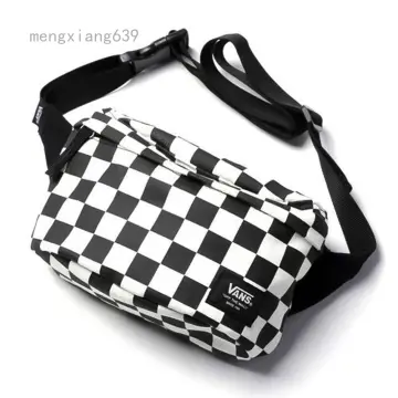 Checkerboard bum bag sale