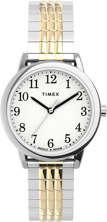 timex-womens-easy-reader-30mm-perfect-fit-watch-two-tone-white