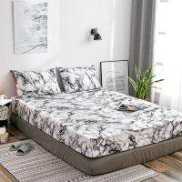 【CW】 Marble Sheet Bedspread