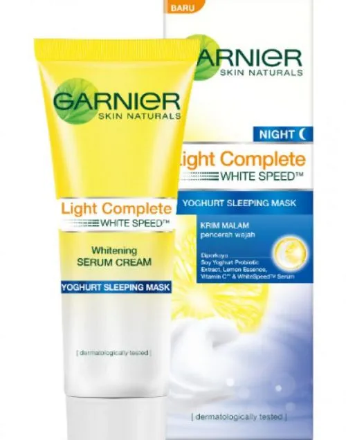 Garnier Light Complete Yoghurt Sleeping Mask Night Cream 20ml Lazada Indonesia