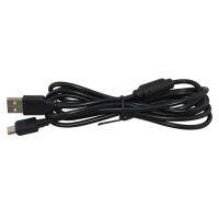 สายการชาร์จ Usb ขนาดเล็กยาว1.8ม. พร้อมวงแหวนแม่เหล็กสำหรับตัวควบคุม Ps3