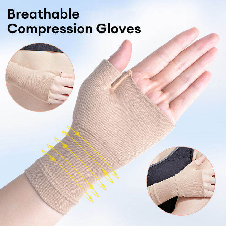 Virwir Thumb Band Belt Wrist Muscle Support Gloves Brace Strap ...