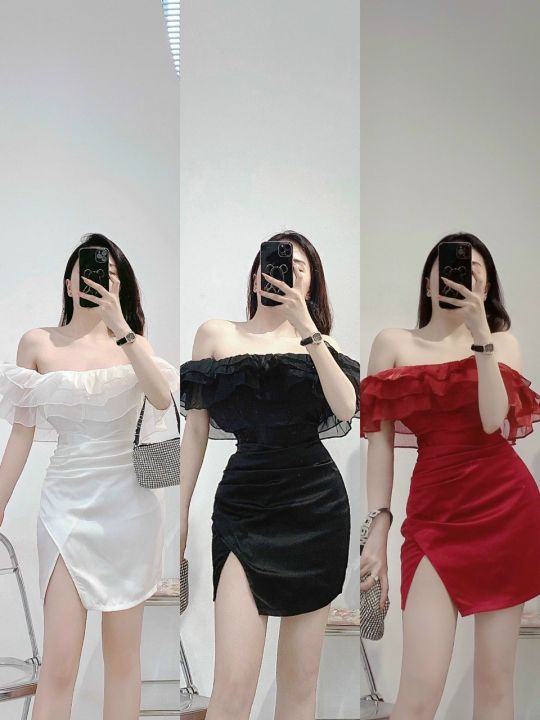 Chân váy công sở bút chì eo cao, xẻ trước - SK231 KRfashion Cao Cấp Vải Co  Dãn tốt , váy 2 lớp may kỹ đẹp, Mặc tôn dáng