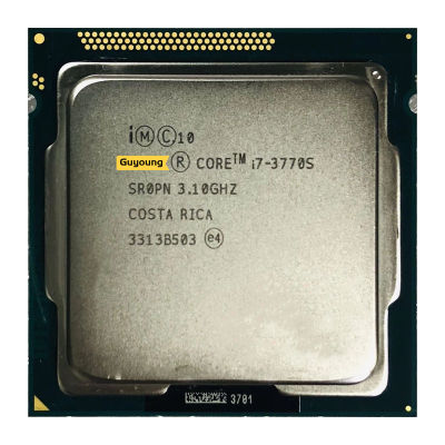 I7-3770S หลัก I7 3770 S I7 3770 S 3.1 GHz ใช้ Quad-Core แปด-Core 65W เครื่องประมวลผลซีพียู LGA 1155
