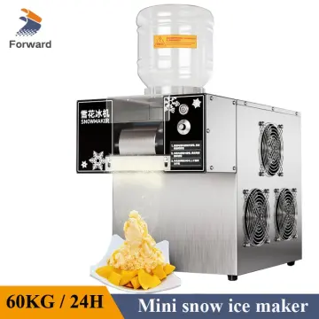 Commercial Snow Ice Maker Machine 250kg/Day Ice Crusher Fruit Snow