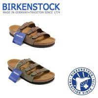 Fashion Birkenstocks Arizona Leather Couple Beach Slippers Leisure Sports Non-slip Sandals for Men and Women