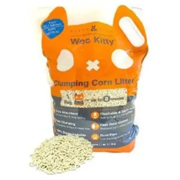 Rufus and coco wee outlet kitty clumping corn litter