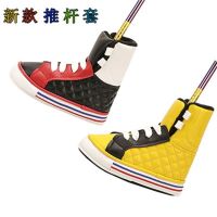 ★NEW★ New golf putter cover personalized sneakers club cover L-shaped one-word club head protective cover PU cap cover free shipping