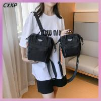 CXXP ไนลอนทำจากไนลอน กระเป๋า Crossbody กระเป๋าใส่เงิน ความจุสูงมาก กระเป๋าสะพายไหล่แบบสั้น ง่ายๆ กระเป๋าแมสเซนเจอร์ สำหรับผู้หญิง