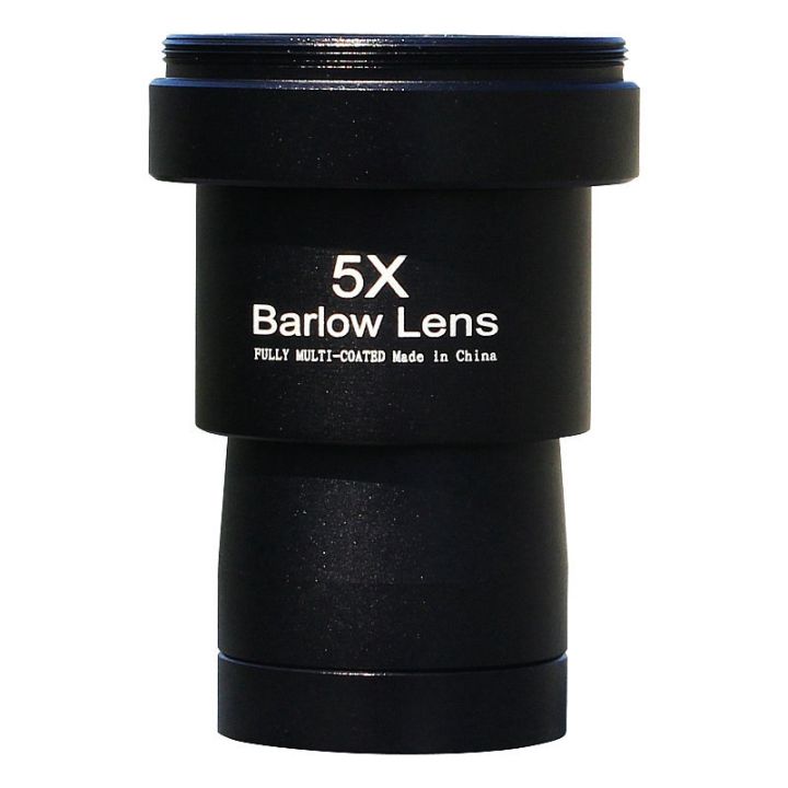 1.25 Inches 5X Barlow Lens Fully Metal Green Film with M42 Thread for