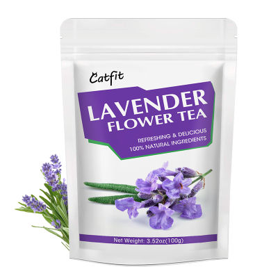 CATFIT Organic Nature Lavender-Tea Relax The Pressure Help Sleep Fragrant Sachet DIY Raw Materials
