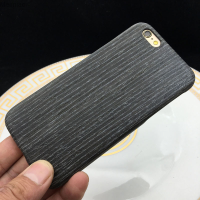 ใช้ได้กับ Apple ปลอก6โทรศัพท์มือถือ Apple 6Plus ไม้เนื้อแข็งเคฟลาร์น้ำหนักเบาเป็นพิเศษลายไม้ดั้งเดิมกรอบบางมาก Meimiao