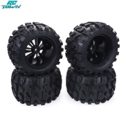 4PCS 1 10 Truck Wheels Tires for HPI HSP Savage XS TM Flux ZD Racing LRP