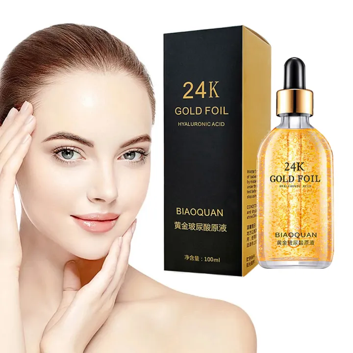 MOYENNE Original 24K Gold Foil Ampoule Serum Moisturizing Pore Serum ...