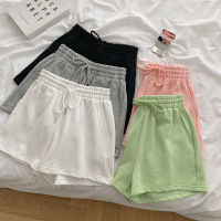 ?ส่งเร็ว?มีเก็บเงินปลายทาง short pants กางเกงวอร์มขาสั้นผ้านิ่มใส่สบาย ใส่ออกกำลังกายได้ - 612 วอร์มสั้น2