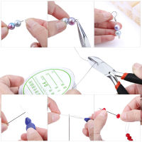 Alloy Accessories Jewelry Findings Set Jewelry Making Tools Copper Wire Open Jump Rings Earring Hook Jewelry Making Supplies Kit